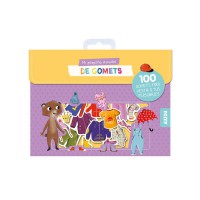 Mi pequeño estuche de gomets para vestir personajes