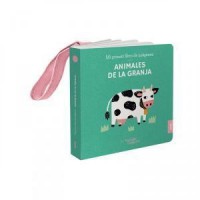 Libro colgador cuna, animales de granja