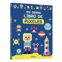 Mi gran libro para colorear: Píxeles