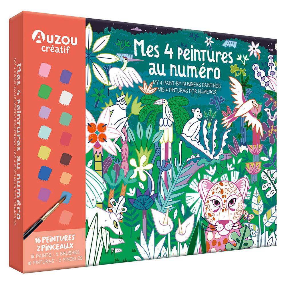 Mi Cofre De Artista: Mis 4 Pinturas Por Números