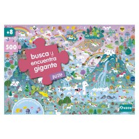 Puzzle busca y encuentra gigante 500 piezas