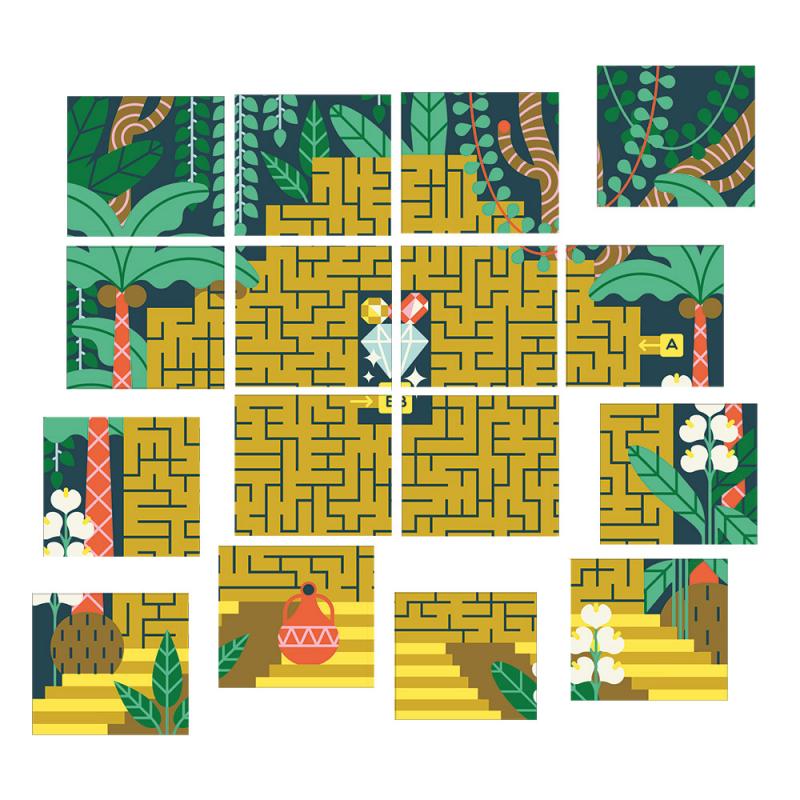 20 Laberints Al Cor De La Selva. El Meu Estoig De Jocs