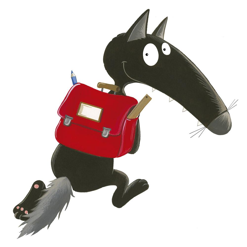 El Lobo Que Quería Ir A La Escuela