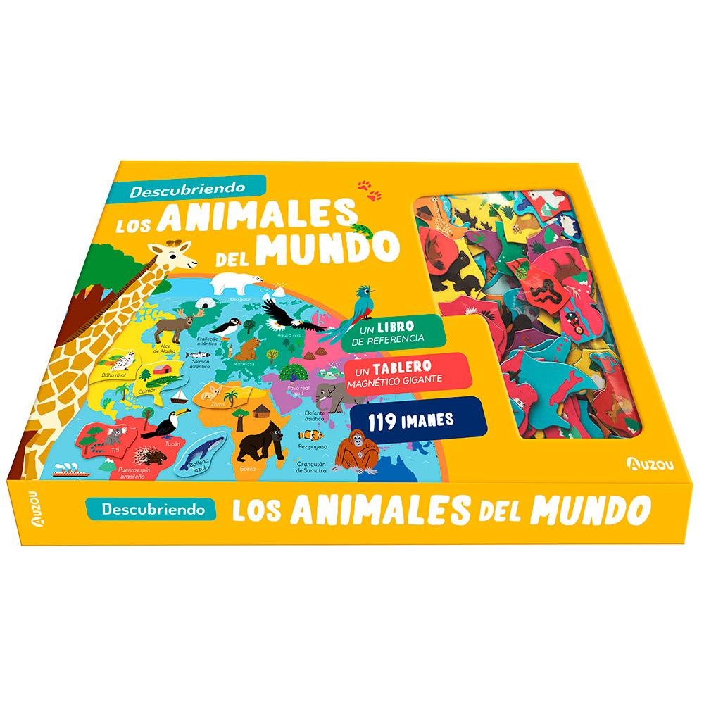 Descubriendo Los Animales Del Mundo: Tablero Magnético