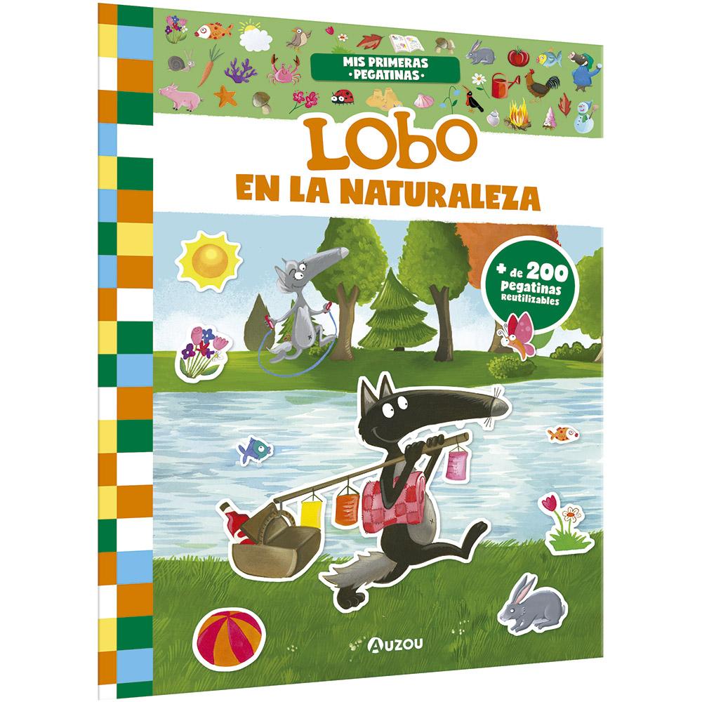 Mis Primeras Pegatinas - Lobo - En La Naturaleza.